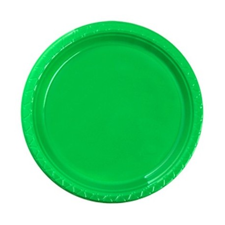 8618 OFERTA Plato 9-10 Col Kiwi Limon Lime Green UNI