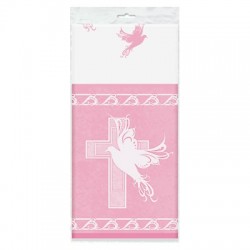 8657 Mantel Cruz Dove Cross Pink UNI