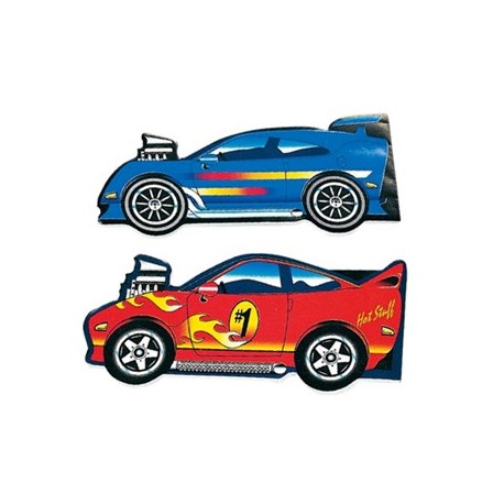 46 Libretita Carro de carreras Race car notepad pz