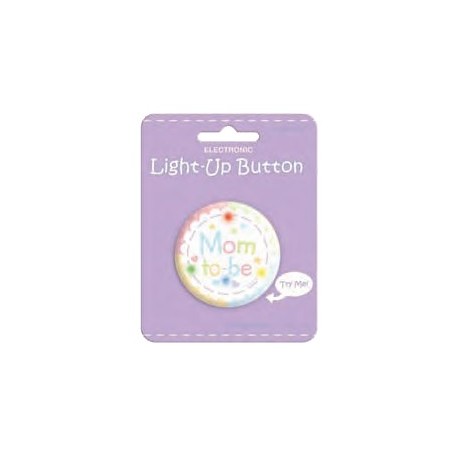 8915 Boton Pin Liston Mom To Be Luz Led AM