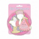 9172 Boton Pin Distintivo Its a Girl Cigueña AM