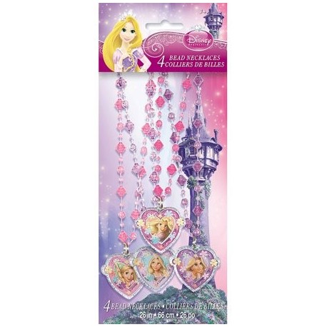 9252 Rapunzel Enredados Collar de piedra beads 4pz UNI