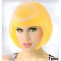 9403 Peluca Bob Amarillo Fiesta Neon wig AM