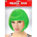 9408 Peluca Bob Verde Kiwi Fiesta Neon wig AM