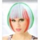 9409 Peluca Bob VBR Fiesta Neon tricolor wig AM