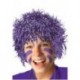 9416 Peluca Metalica Morado Fun Tinsel wig AM