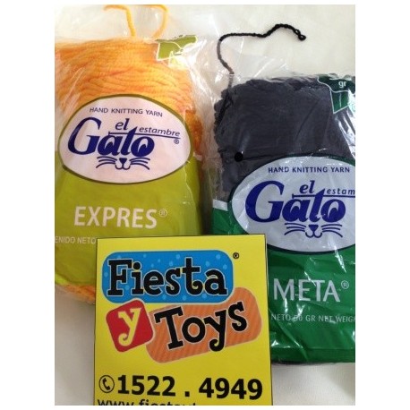 234 Estambre Express o Meta 50gr El Gato