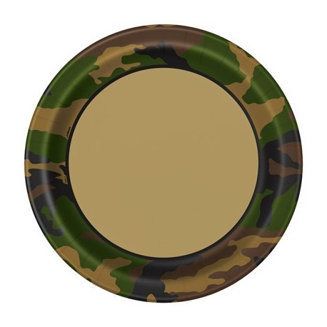 497 Plato 9 Camouflage Camuflaje Soldados Military Camo UNI