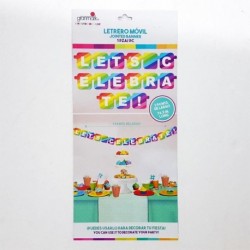 661 Letrero Movil Pride Rainbow Arcoiris Celebrate GM
