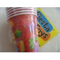 1202 Vaso Pastel Rojo GS