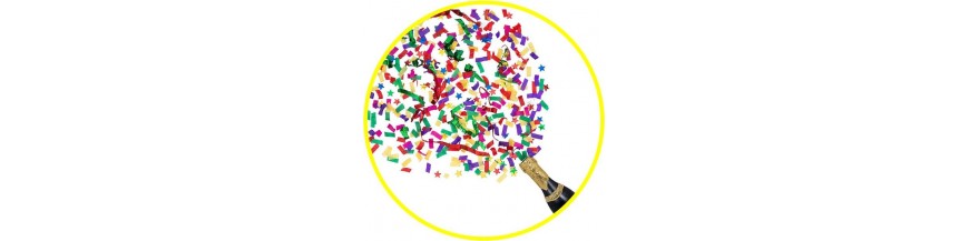 Cañones Confetti Poppers